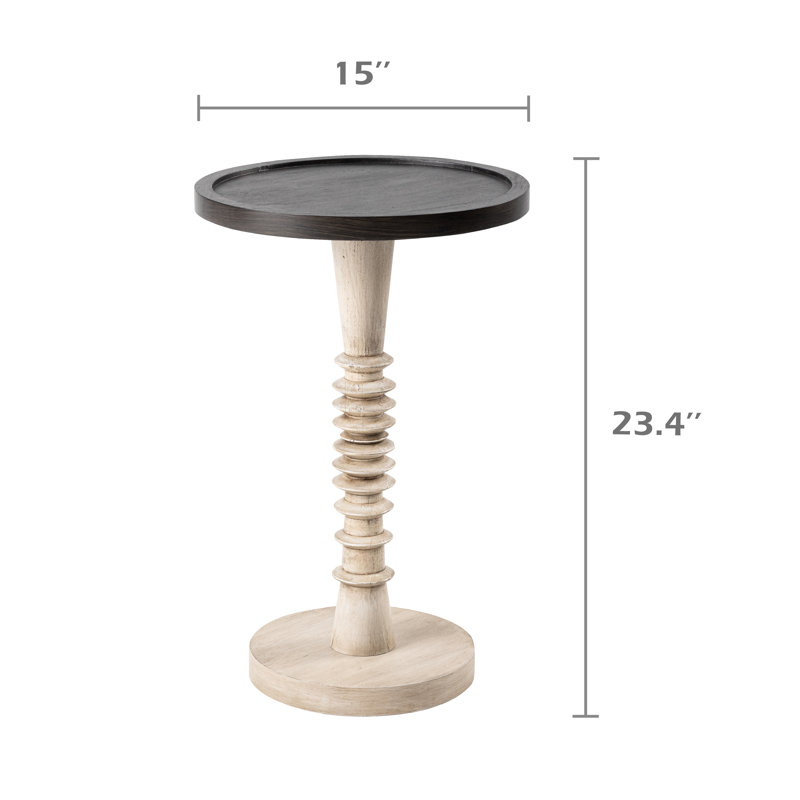 COZAYH STKT Pedestal Small Drinking Table,